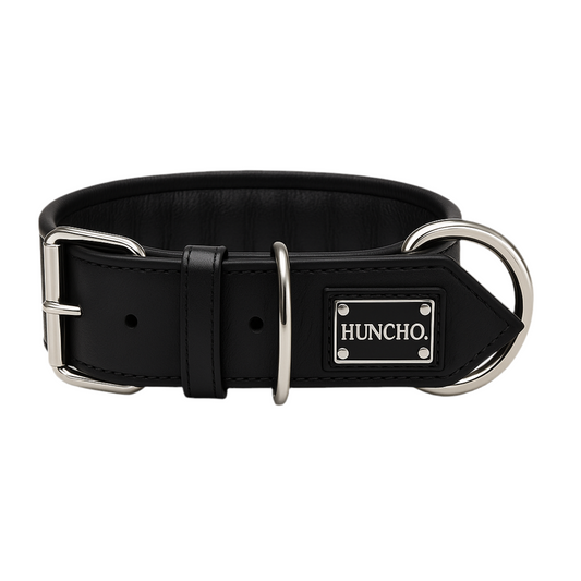 Noir Leather Collar